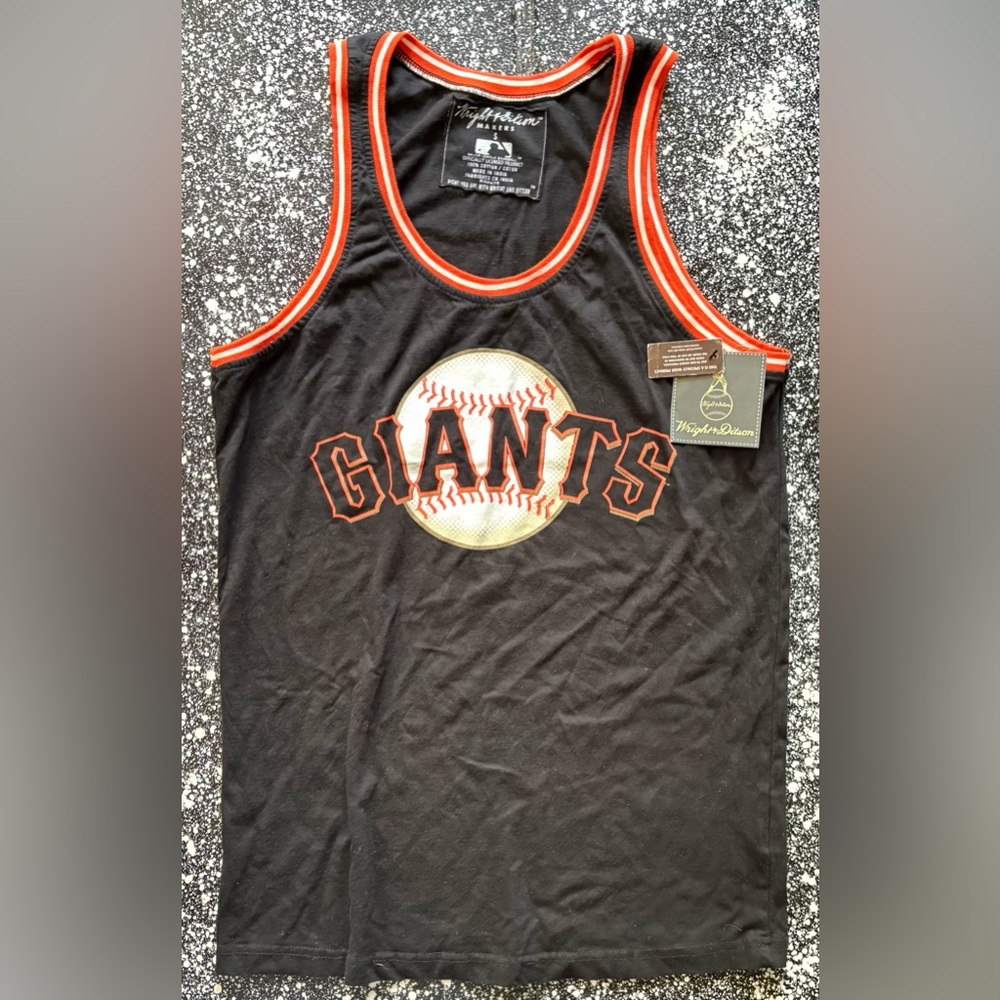 NWT San Francisco Giants MLB Wright & Ditson Tank Top Men’s Size Small